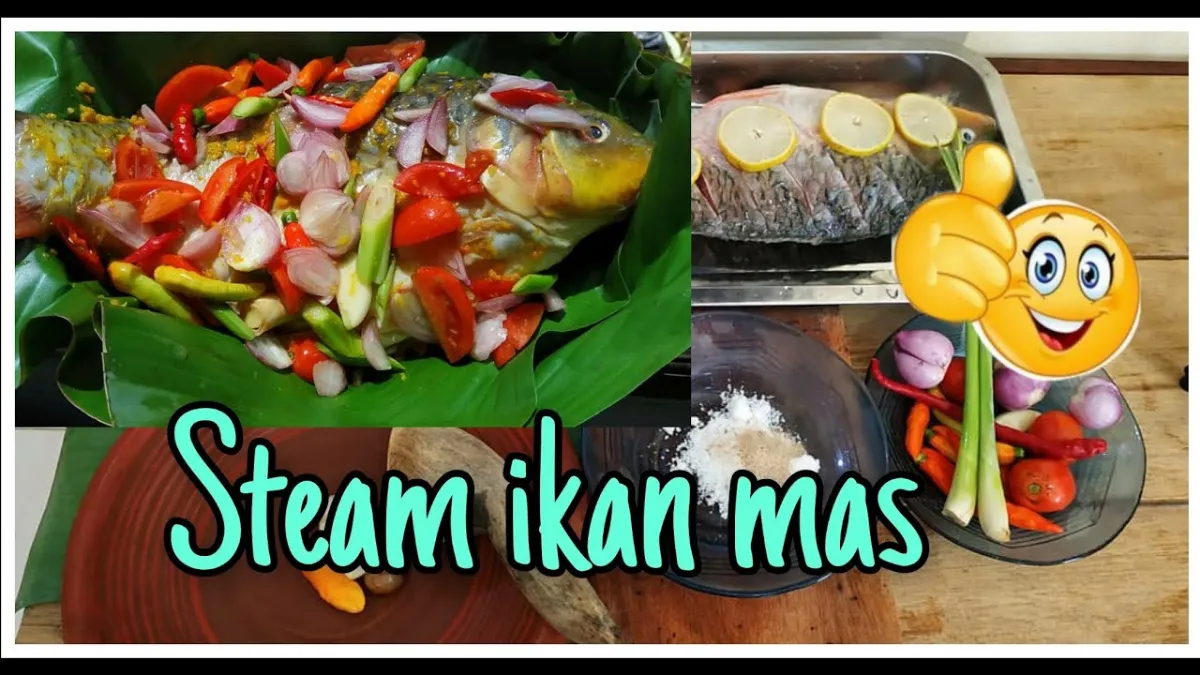 ikan mas steam