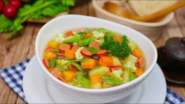 Resep Sop Sosis Simple