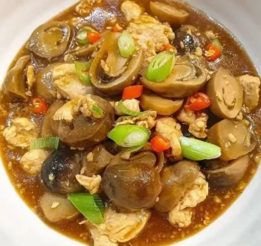 Resep Restoran Ayam Cha Jamur