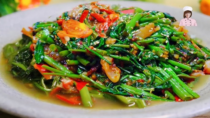 Resep Kangkung Cha ala Restoran