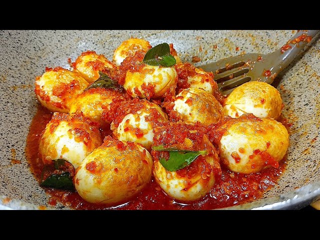 resep membuat telor balado
