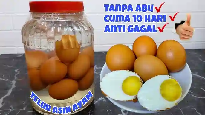 cara membuat telur asin