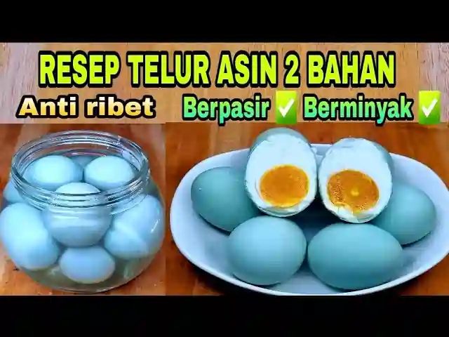 cara membuat telur asin