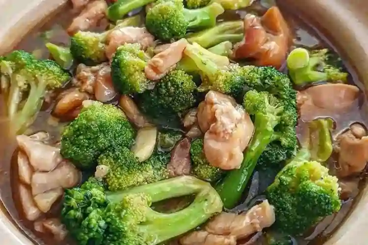 cah brokoli ayam