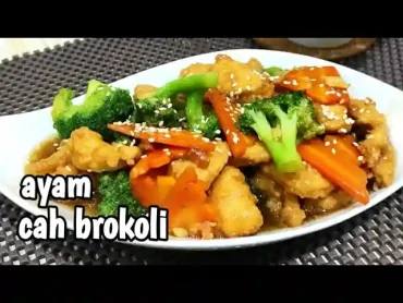 cah brokoli ayam