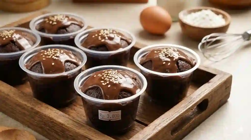 Resep Brownies Mini Lumer