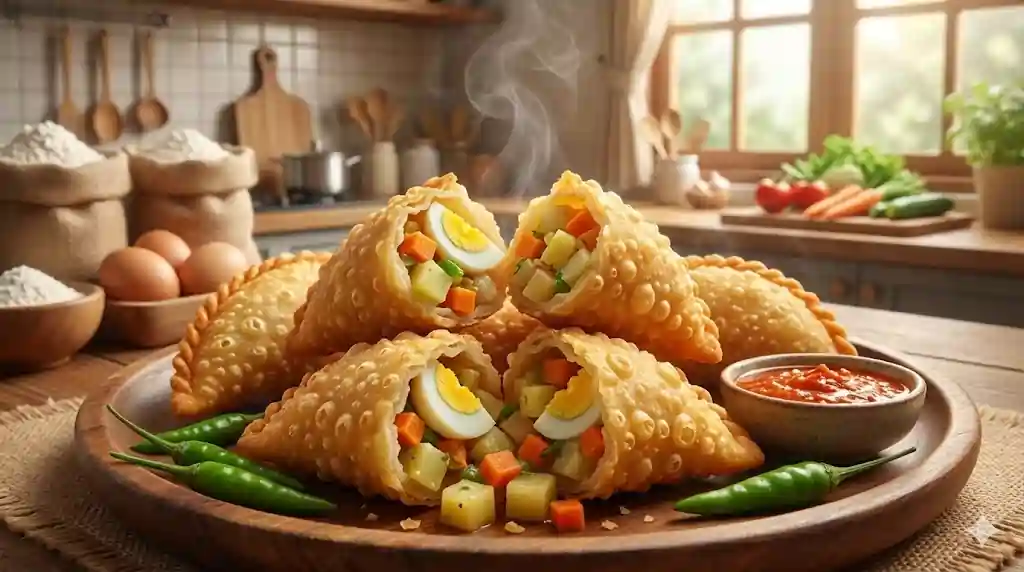 Resep Pastel Isi Sayur dan Telur